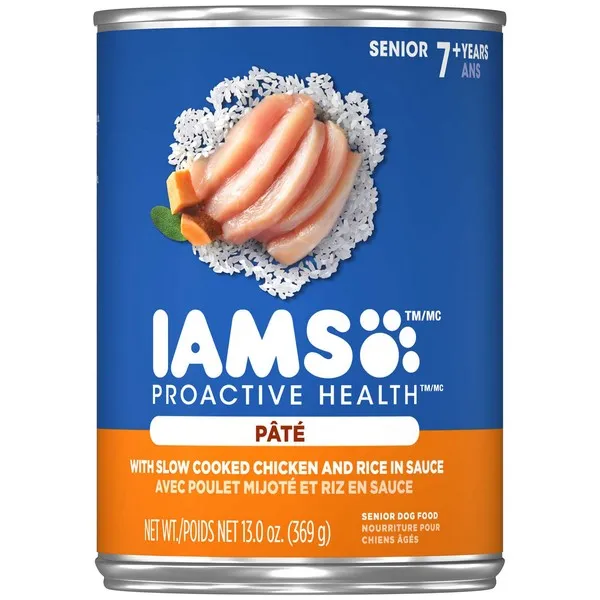 12/13 oz. Iams Proactive Senior Chicken & Rice - Health/First Aid